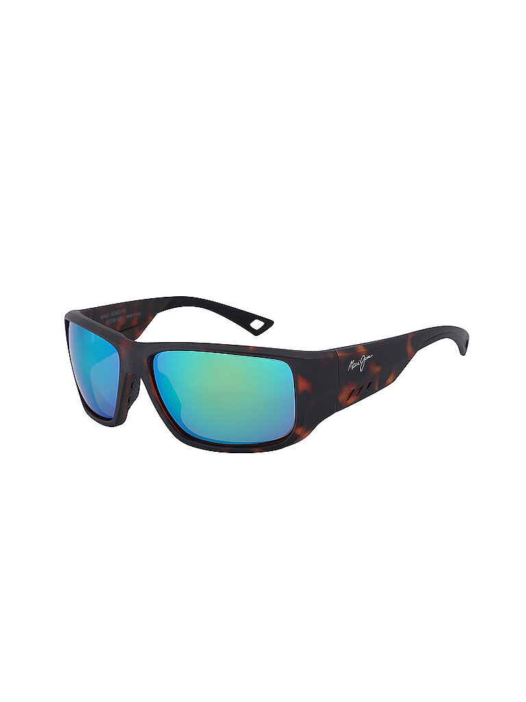 Maui Jim Lunettes De Soleil Polarisées Keha Matte Dark Havana MAUIGreen®/CAT3 Homme